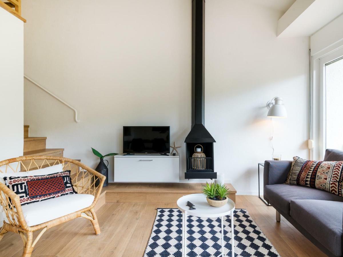 La Vie En Rouge Sa Riera Duplex, Private Parking Lägenhet Begur Exteriör bild